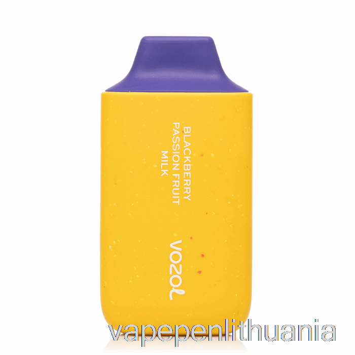 Vozol Star 6000 Vienkartinis Gervuogių Pasiflorų Pieno Vape Skystis
